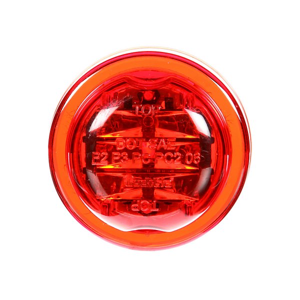 Truck-Lite - Marker Clearance Light, Red, Round, Grommet Mount - TRL10275R
