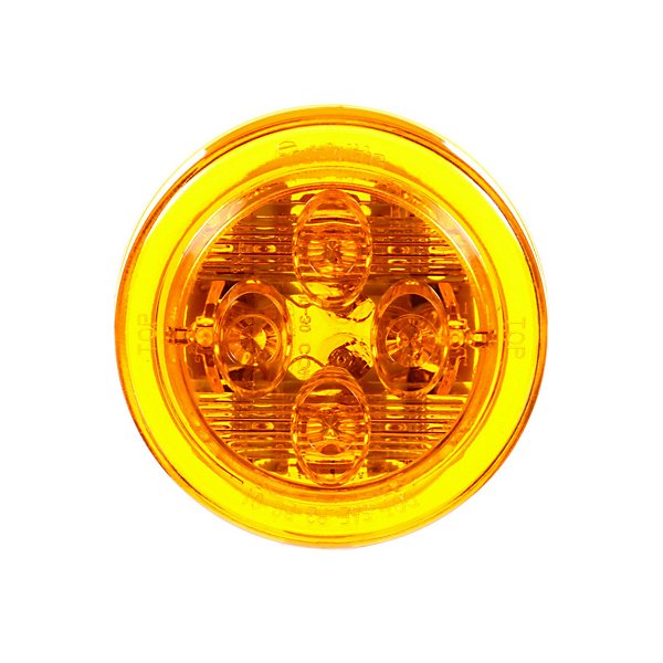 Truck-Lite - Marker Clearance Light, Amber & Yellow, Round, Grommet Mount - TRL10286Y