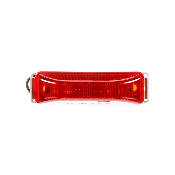 Truck-Lite - Marker Clearance Light, Red, Rectangular, Bracket Mount - TRL19020R