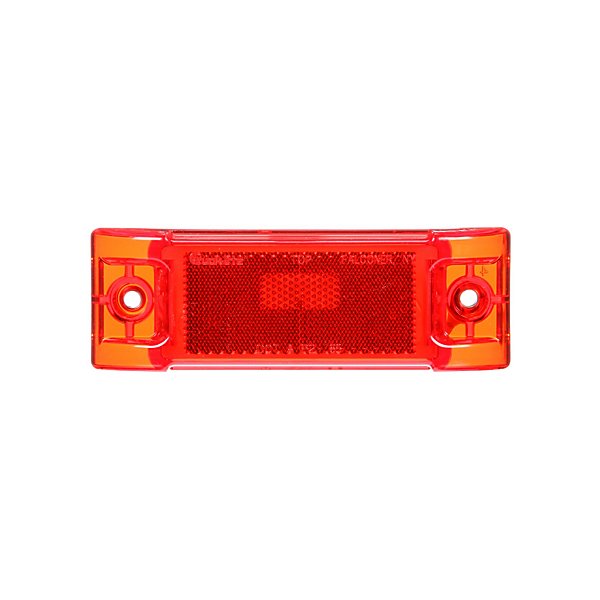 Truck-Lite - Marker Clearance Light, Red, Rectangular, Screws Mount - TRL21201R