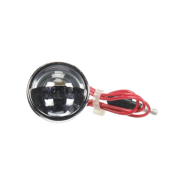 Truck-Lite - License Light, Clear, Round, Le: 1-7/8 in - TRL26331