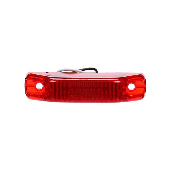 Truck-Lite - Marker Clearance Light, Red, Rectangular, Screws Mount - TRL3550