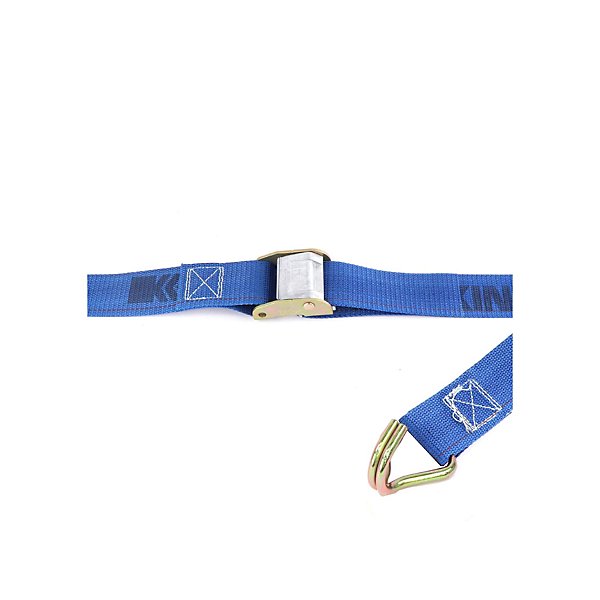 Kinedyne - 2 in. x 20 ft. Series E Logistic Cam Buckle Strap With Wire Hooks with a 500 lbs Working Load Limit - KIN652004
