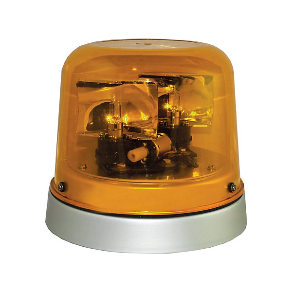 SWS Warning Lights - Strobe Light, Amber, Permanent Mount, V: 12 - STH28100
