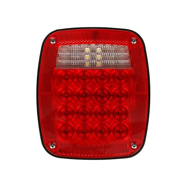 Truck-Lite - Combination Stop/Tail/Turn Light, Red & White, Stud Mount - TRL5070