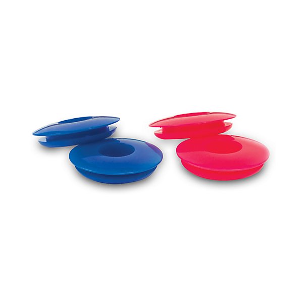 Grote - Polyeurethane Seal, Large Face, Red & Blue, Pk 4 - GRO81-0111