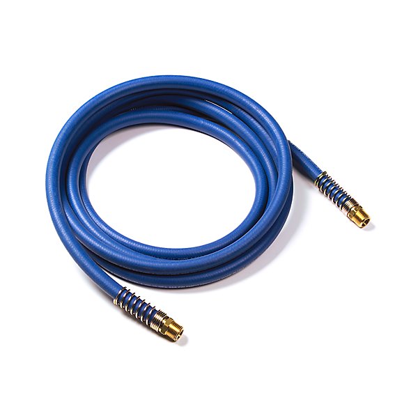 Grote - 15Ft, Rubber Air Hose With Spr ings, Blue - GRO81-0115-B