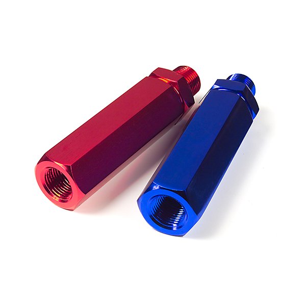 Grote - Anodized Gladhandle Set, Red & Blue - GRO81-0125