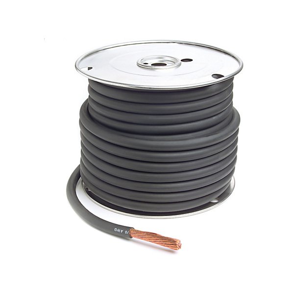 Grote - Battery Cable, Black, 3/0 Ga, 100Ft Spool - GRO82-5733