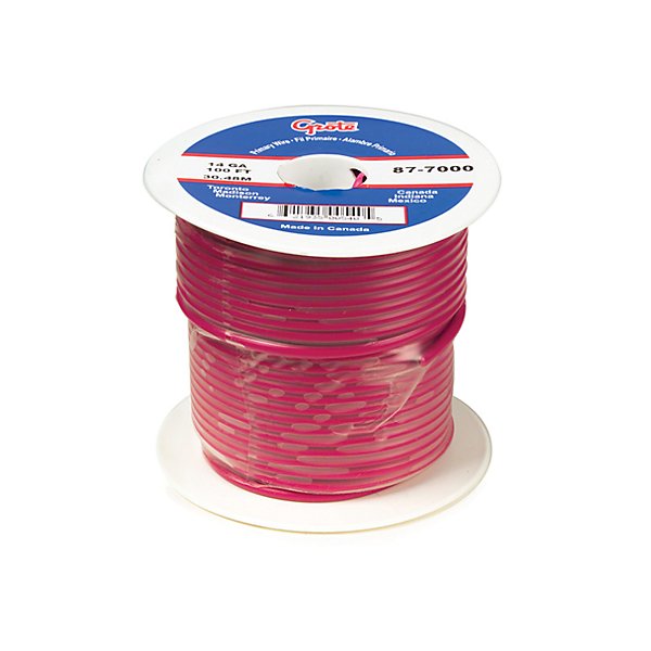 Grote - Primary Wire, 6 Gauge, Red, 100 Ft Spool - GRO87-3000