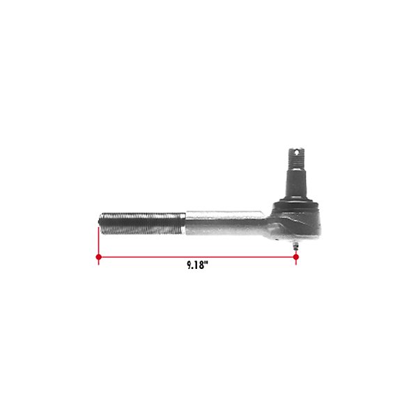 HD Plus - Truck Tie Rod Ends - 9.18 in. Length - Right Hand - TSAHES411R
