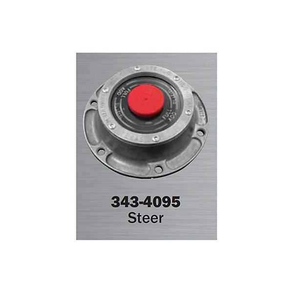Stemco - Trailer Hub Cap with Side Filling Hole and 3009 Gasket - STM343-4095