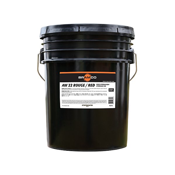 April Superflo - Red AW hydraulic oil - Made with 100% virgin pure base oil - 4000 hours and more (oxidation test) - APR18.9-AW22R-BR