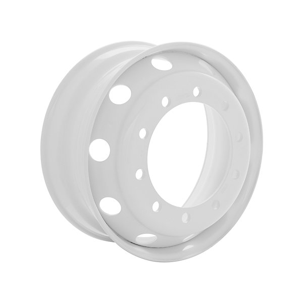 Accuride - Steel Wheel, Size: 22-1/2 in x 8-1/4 in, White - ACC28440PKWHT21