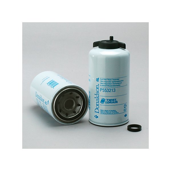 Donaldson - Fuel/Water Separator, Spin-On L: 7,62 in, Tread : 1-14 UN , OD: 3,66 in - DONP553213