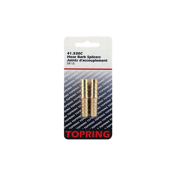 Topring - HOSE BARB SPLICER 3/8 2PCS/C - TOP41.530C