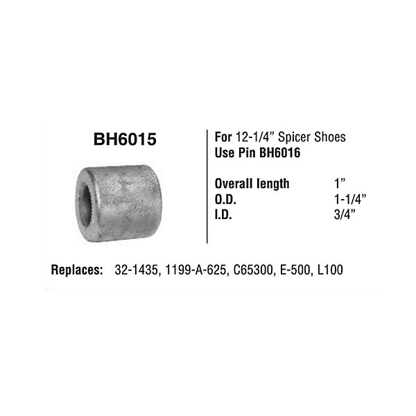 HD Plus - BRAKE SHOE ROLLER - BHKBH6015