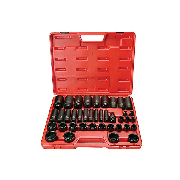 Ultra Pro - 39-Pc. Impact Socket Set 6 Point 1/2 in. Drive - SAE ULTRAPRO - UPT08039