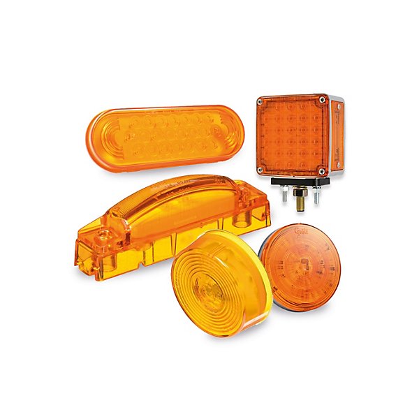 Clearance Marker Lights & Stop, Amber & Yellow