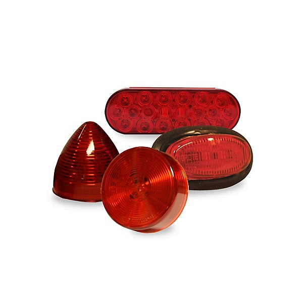 Clearance Marker Lights & Stop, Red