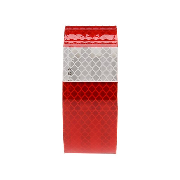 Truck-Lite - Red/White Reflective Tape, 2 in. x 50 ft. - TRL98180