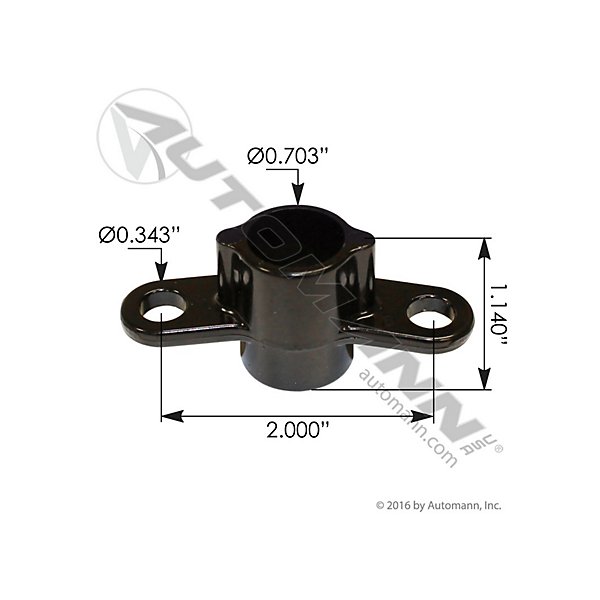 Automann - ABS Sensor Bracket - MZA577.46550