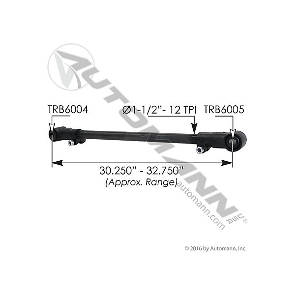 Automann - Torque Rod Adjustable Reyco - MZLTR17001