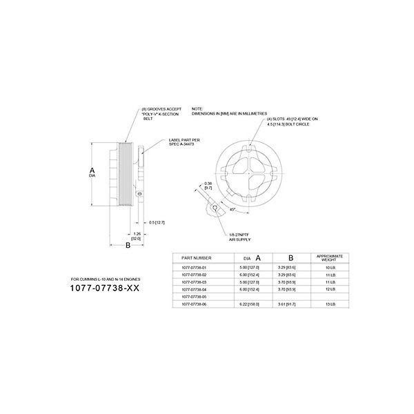 Kit Masters - KMR1077-07738-03-TRACT - KMR1077-07738-03