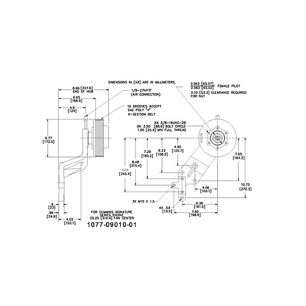 Kit Masters - KMR1077-09010-01-TRACT - KMR1077-09010-01