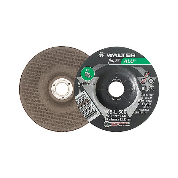 Walter Surface Technologies - 5X1/4 A24Alu Gr Wheels - WST08L500