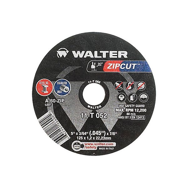 Walter Surface Technologies - Zipcut 5X3/64X7/8 T1 Co Whl - WST11T052