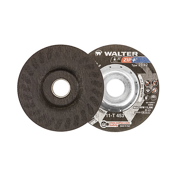 Walter Surface Technologies - 4-1/2 X 1/16 Zip+ Type 27 - WST11T453