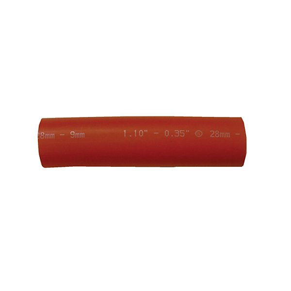 Phillips - Heat Shrink Tubing - Heavy Dual Wall, 1/0-4/0 ga., Red, Six/ 6in Pcs., Polybag - PHI6-207