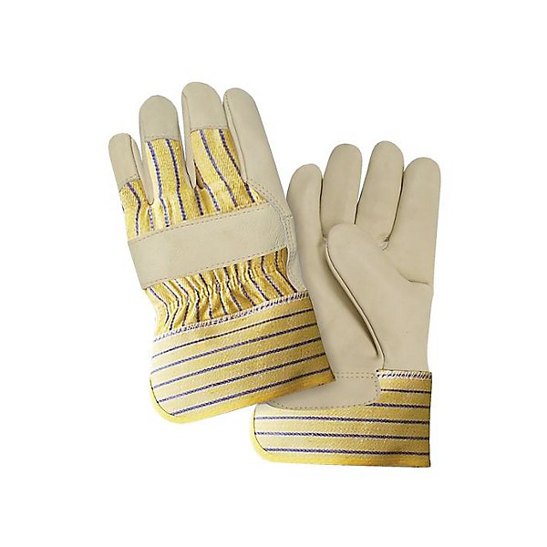Challenger Gloves - Gants d'ajusteur en cuir de vache refendu - Large - GJO15576