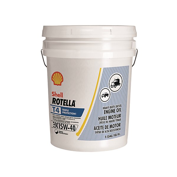 Shell - Rotella T4 Triple Protection 15W40 Motor Oil - 18.9 L - SHE550045128