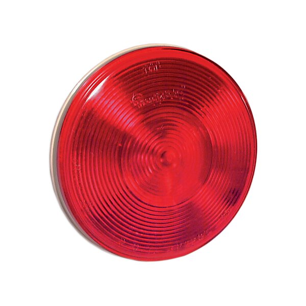Truck-Lite - 40 Economy, Incandescent, Red, Round, 1 Bulb, Stop/Turn/Tail, PL-3, 12V - TRL40282R