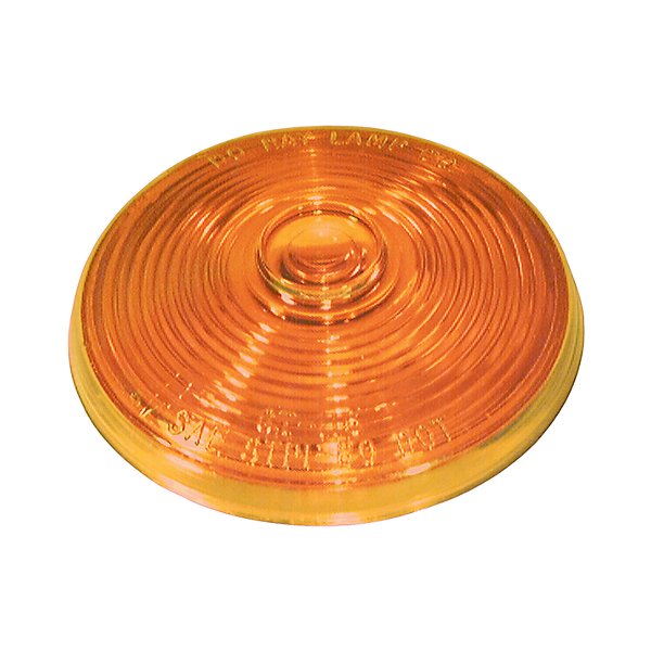 Truck-Lite - Replacement Lens, Amber, Round, Tail - TRL99090Y