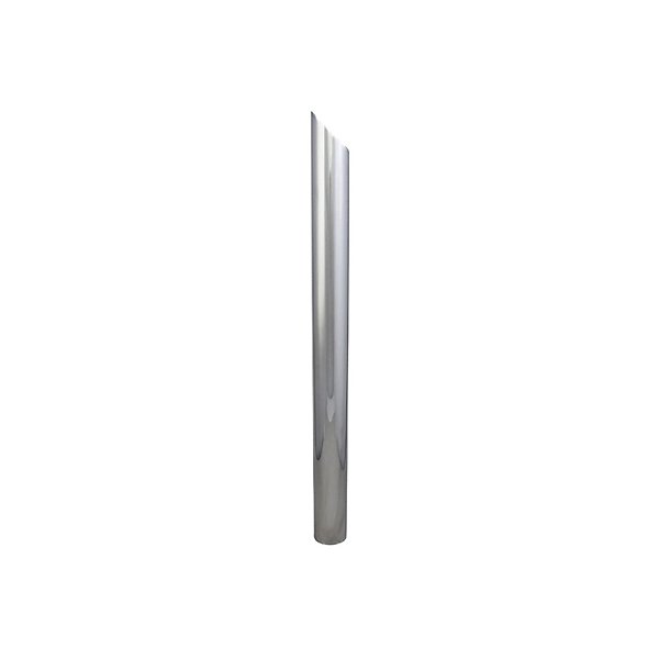 Donaldson - Mitered Stack, Chrome, ID: 5 in, Le: 5 ft - DONJ540008