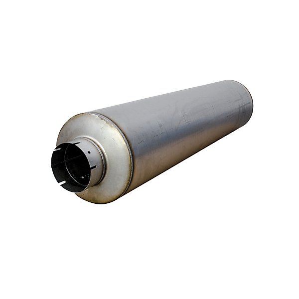 Donaldson - Muffler, OD: 10 in, Le: 3-2/3 ft - DONM100465