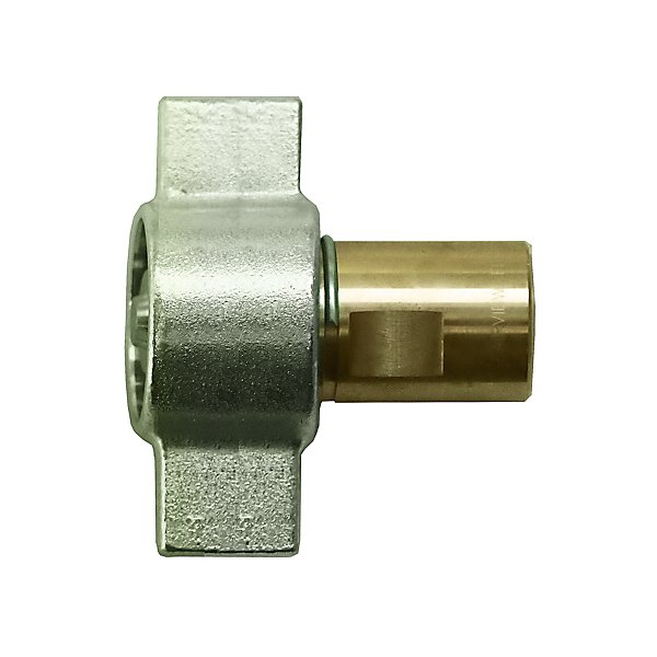 Fairview - Brass Valved Coupler 1 in. X 1 in. FPT - Quick Disconnect Coupling - FAIQD-BTTWC16-16F