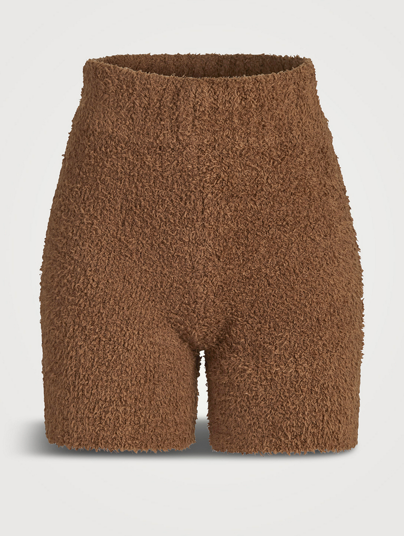 SKIMS Cozy Knit Shorts Women's Beige