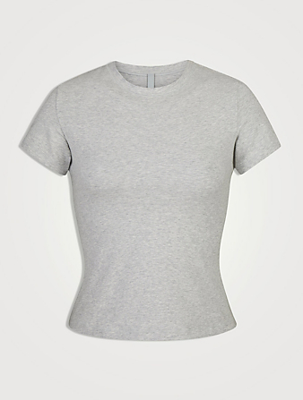 SKIMS Cotton Jersey T-Shirt Women's Grey