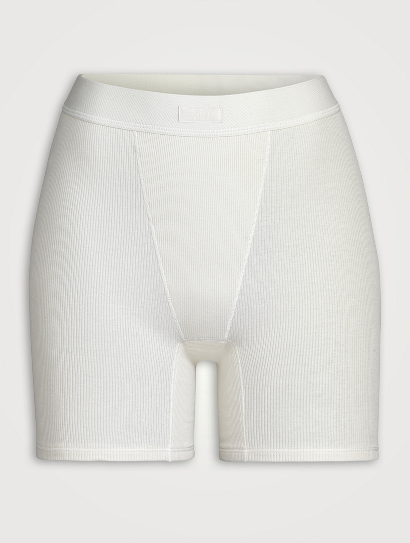 SKIMS Cotton Rib Boxer Holt Renfrew Canada