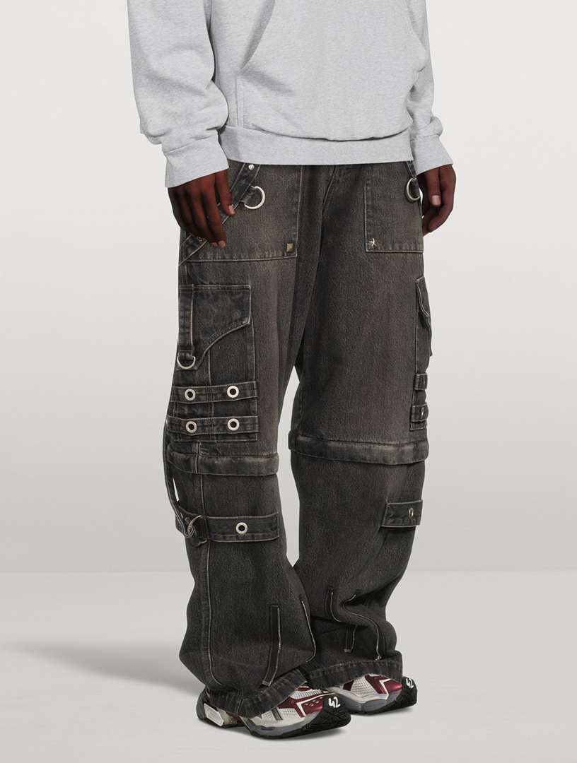 BALENCIAGA 22aw raver baggy denim jeans