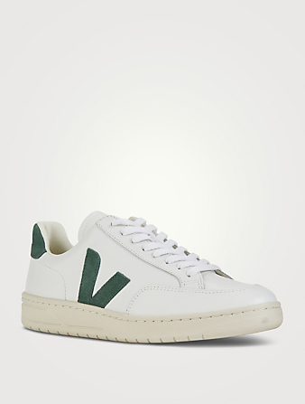 VEJA Sneakers V-12 en cuir Femmes Vert
