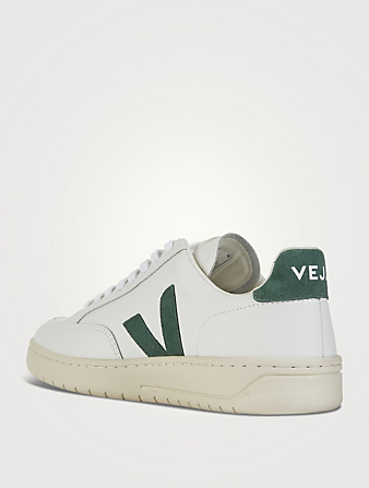 VEJA Sneakers V-12 en cuir Femmes Vert