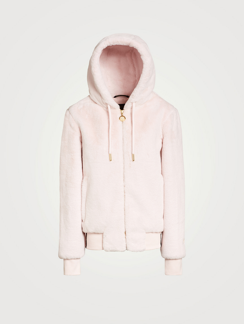 MOOSE KNUCKLES X JENNIFER MEYER Sweethart Velvet Zip Hoodie | Holt