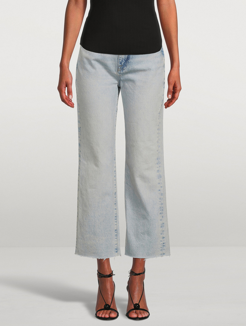 FRAME Le Jane HighWaisted Crop Jeans Holt Renfrew Canada