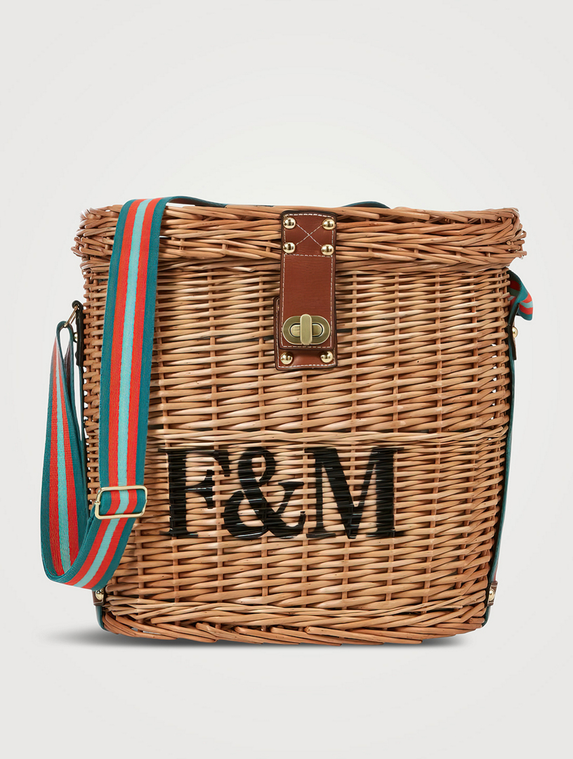 FORTNUM & MASON Fortnum’s Shoulder Picnic Hamper for Two Holt Renfrew