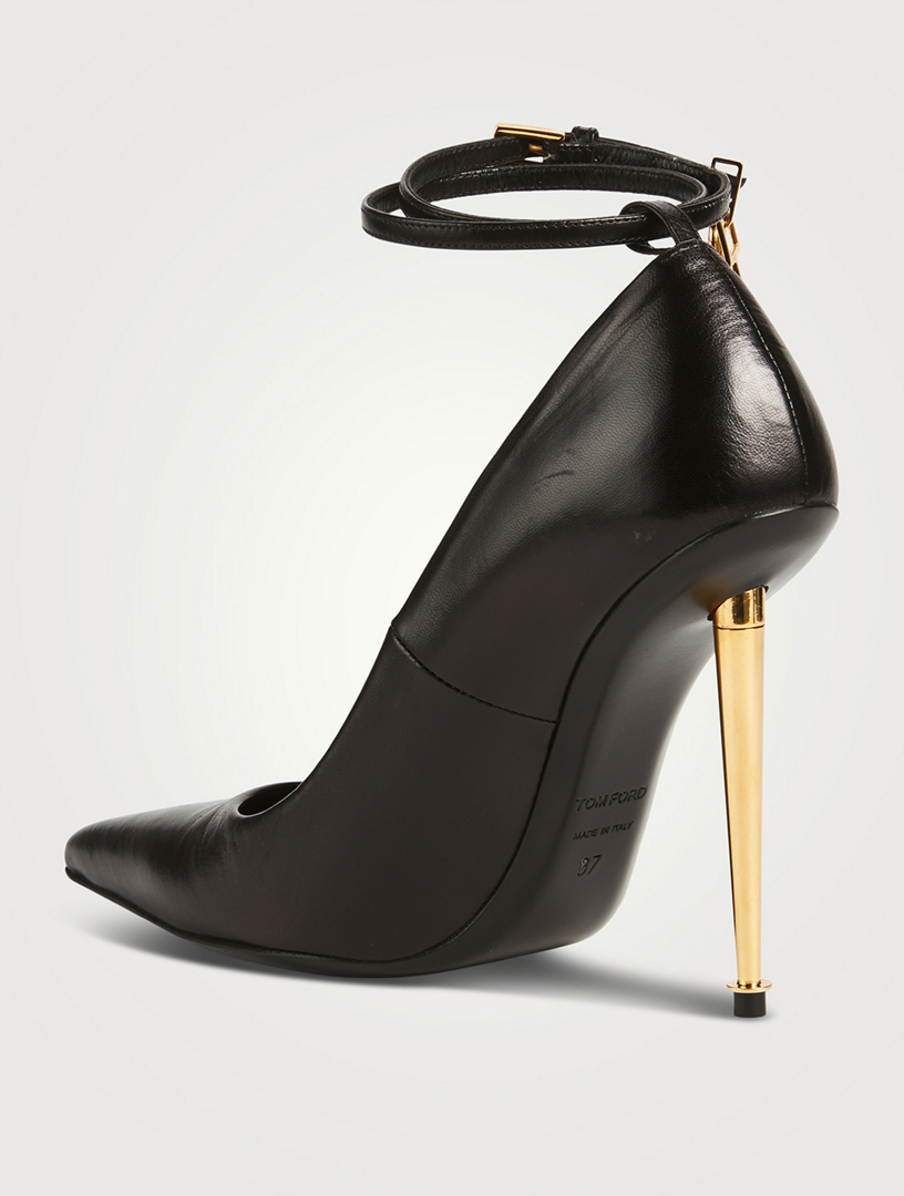 TOM FORD Leather Pumps With Padlock | Holt Renfrew Canada